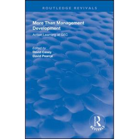 More Than Management Development