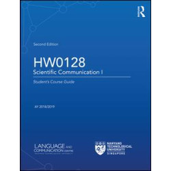 HW0128 Scientific Communication I HW0128 Scientific Communication I