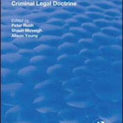 Criminal Legal Doctrine Criminal Legal Doctrine