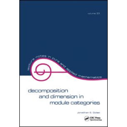 Decomposition and Dimension in Module Categories Decomposition and Dimension in Module Categories