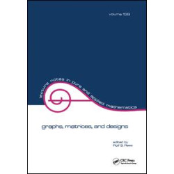 Graphs, Matrices, and Designs Graphs, Matrices, and Designs