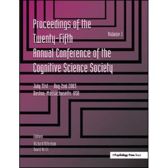 Proceedings of the 25th Annual Cognitive Science Society