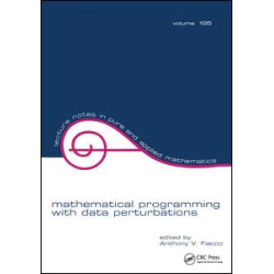 Mathematical Programming with Data Perturbations Mathematical Programming with Data Perturbations