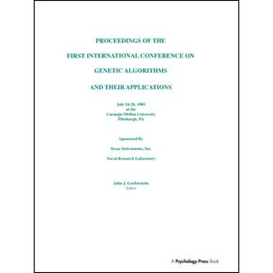 Proceedings of the First International Conference on Genetic Algorithms and their Applications