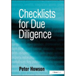 Checklists for Due Diligence Checklists for Due Diligence