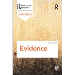 Evidence Lawcards 2012-2013