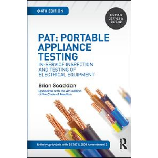 PAT: Portable Appliance Testing, 4th ed PAT: Portable Appliance Testing, 4th ed