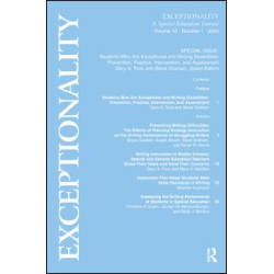 Students Who Are Exceptional and Writing Disabilities