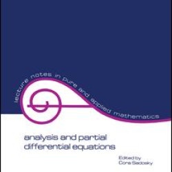 Analysis and Partial Differential Equations Analysis and Partial Differential Equations