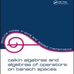 Calkin Algebras and Algebras of Operators on Banach SPates Calkin Algebras and Algebras of Operators on Banach SPates