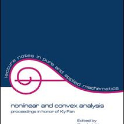 Nonlinear and Convex Analysis Nonlinear and Convex Analysis