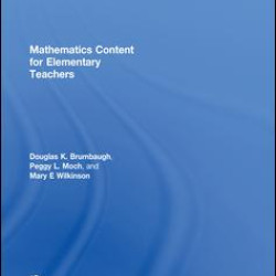 Mathematics Content for Elementary Teachers