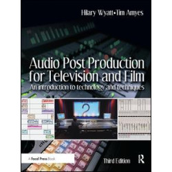 Audio Post Production for Television and Film Audio Post Production for Television and Film