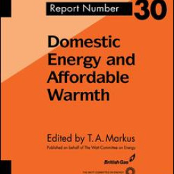 Domestic Energy and Affordable Warmth Domestic Energy and Affordable Warmth