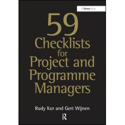 59 Checklists for Project and Programme Managers 59 Checklists for Project and Programme Managers