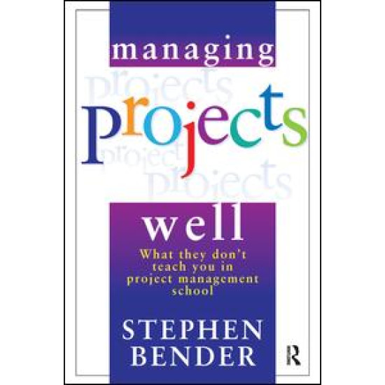 Managing Projects Well Managing Projects Well