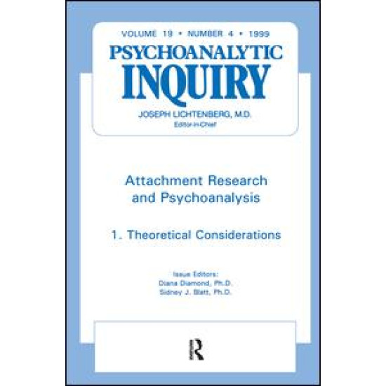 Attachment Research and Psychoanalysis Attachment Research and Psychoanalysis