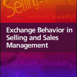 Exchange Behavior in Selling and Sales Management