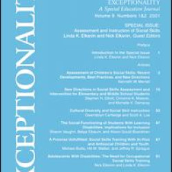 Assessment and Instruction of Social Skills