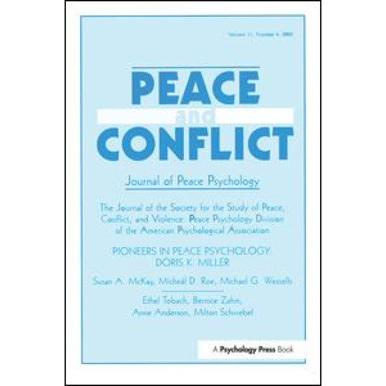 Pioneers in Peace Psychology