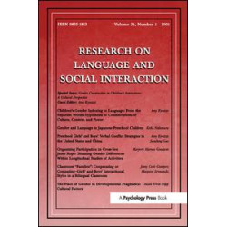 Gender Construction in Children's Interactions Gender Construction in Children's Interactions