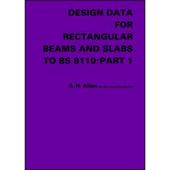 Design Data for Rectangular Beams and Slabs to BS 8110: Part 1