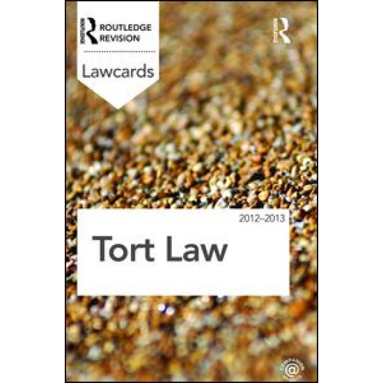 Tort Lawcards 2012-2013