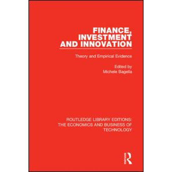 Finance, Investment and Innovation Finance, Investment and Innovation