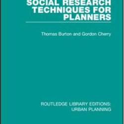 Social Research Techniques for Planners Social Research Techniques for Planners