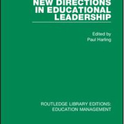 New Directions in Educational Leadership New Directions in Educational Leadership