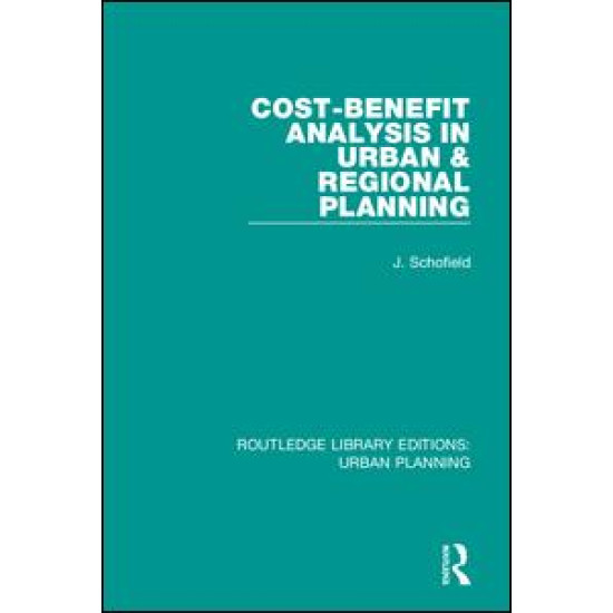 Cost-Benefit Analysis in Urban & Regional Planning