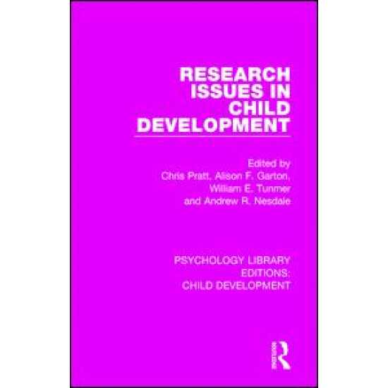 Research Issues in Child Development