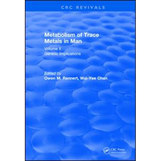 Metabolism of Trace Metals in Man Vol. II (1984)