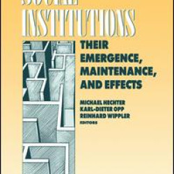 Social Institutions Social Institutions