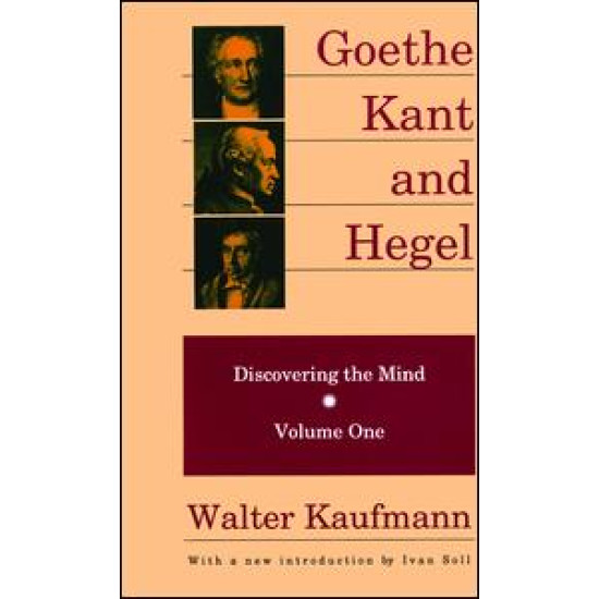 Goethe, Kant, and Hegel