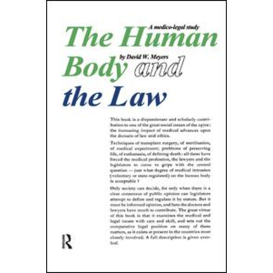 Human Body and the Law