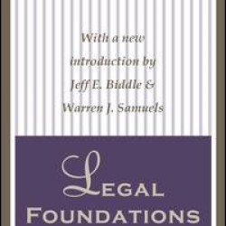 Legal Foundations of Capitalism Legal Foundations of Capitalism