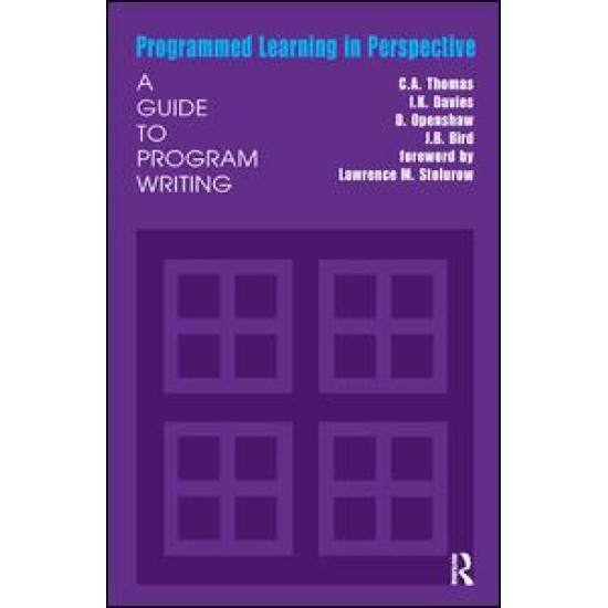 Programmed Learning in Perspective