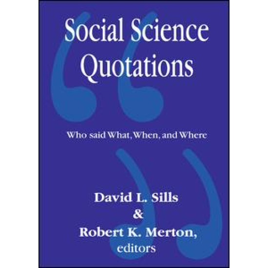 Social Science Quotations