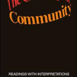 The Concept of Community The Concept of Community