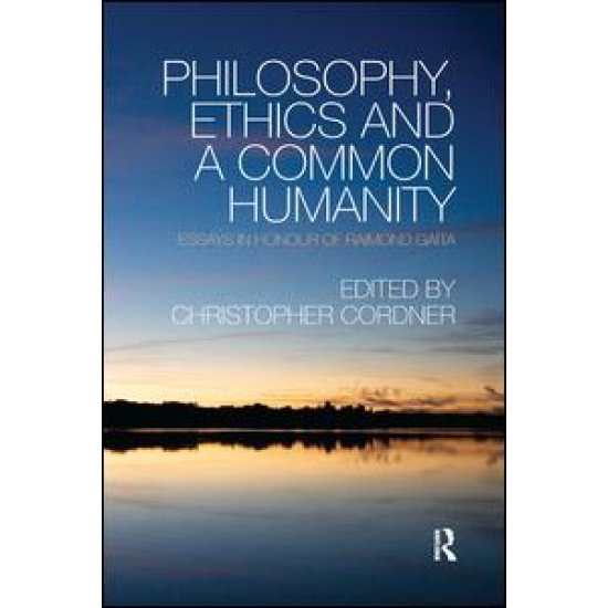 Philosophy, Ethics and a Common Humanity