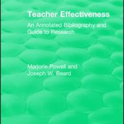 Teacher Effectiveness
