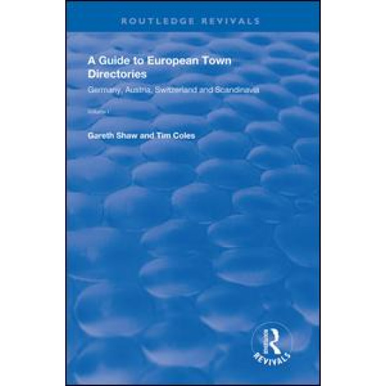 A Guide to European Town Directories