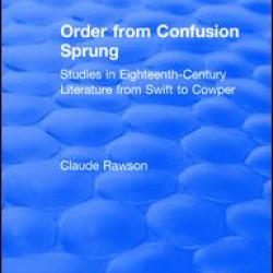 Order from Confusion Sprung Order from Confusion Sprung