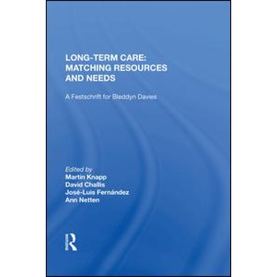 Long-Term Care: Matching Resources and Needs