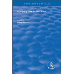 Company Law in East Asia Company Law in East Asia