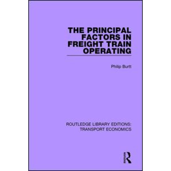 The Principal Factors in Freight Train Operating