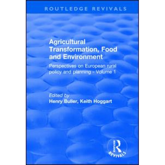 Agricultural Transformation, Food and Environment Agricultural Transformation, Food and Environment