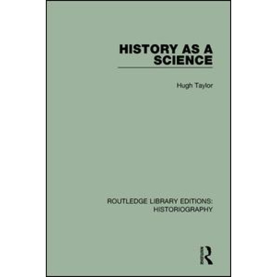 History As A Science History As A Science