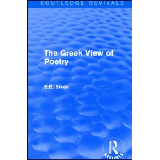 The Greek View of Poetry